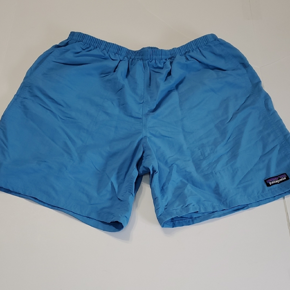 Patagonia Vibrant Blue Swim Trunks